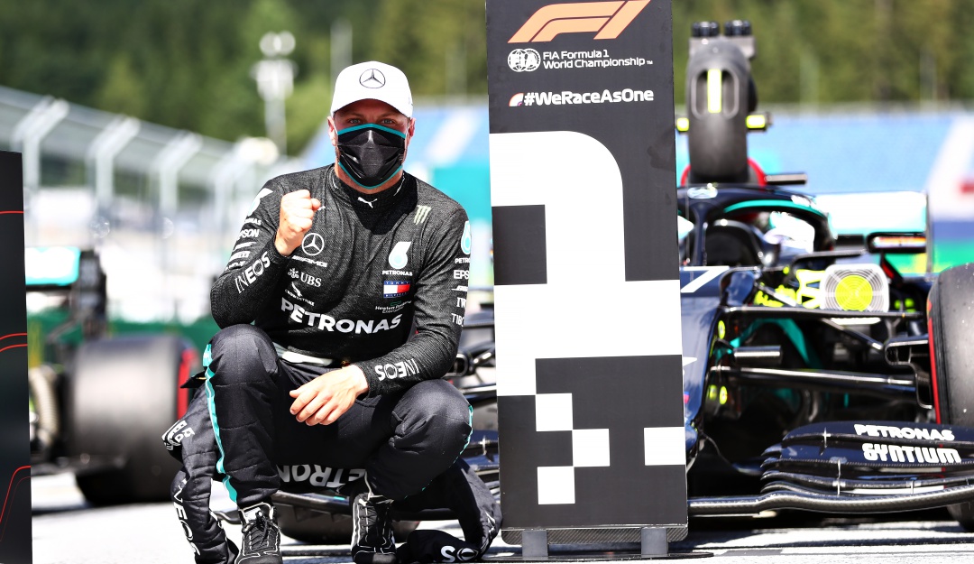 Pole Bottas Formula 1: Mercedes hizo el 1-2 en la primera Pole Position de la Fórmula 1 del año