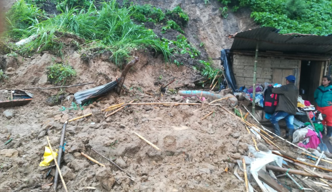 Deslizamiento en Tolima: Dos personas murieron en el sur del Tolima