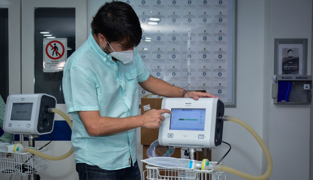 Camas UCI: Llegan 21 respiradores adicionales a Barranquilla