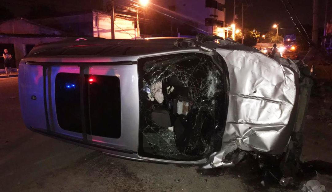 accidente de tránsito en Cartagena: Tres personas heridas en accidente de tránsito en Cartagena