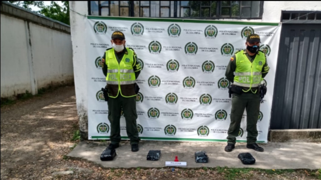 Marihuana avaluada en más de $10 millones fue incautada en vías de Caldas