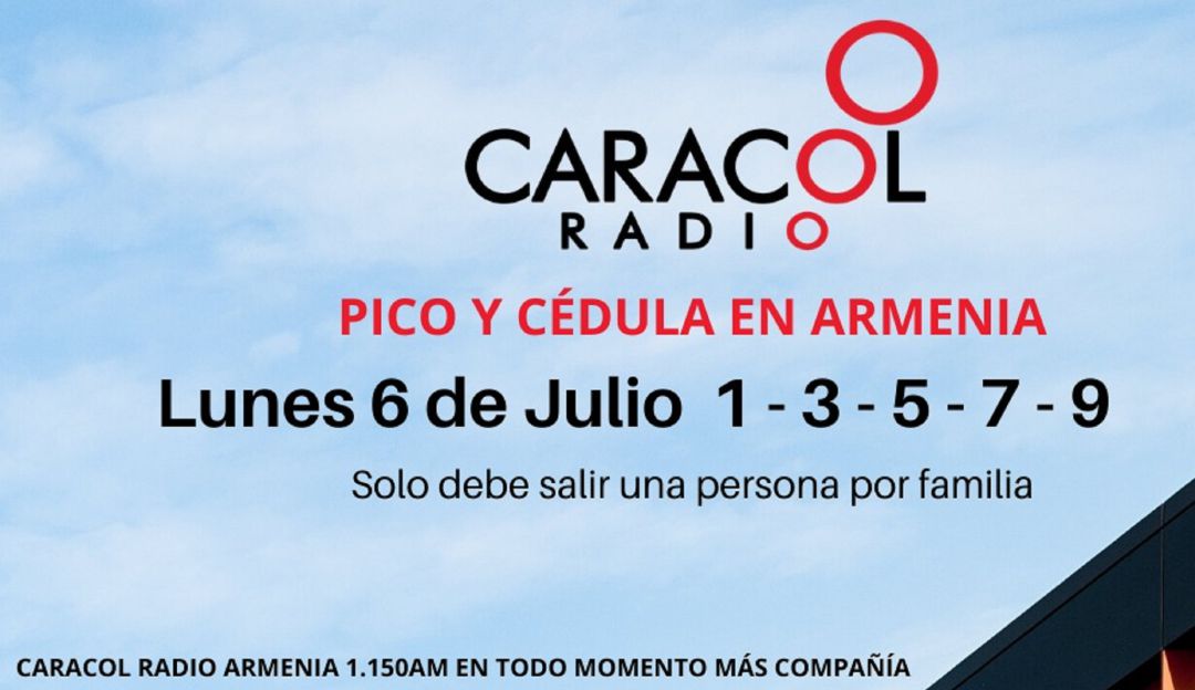 Tenga en cuenta que solo debe salir una persona por familia