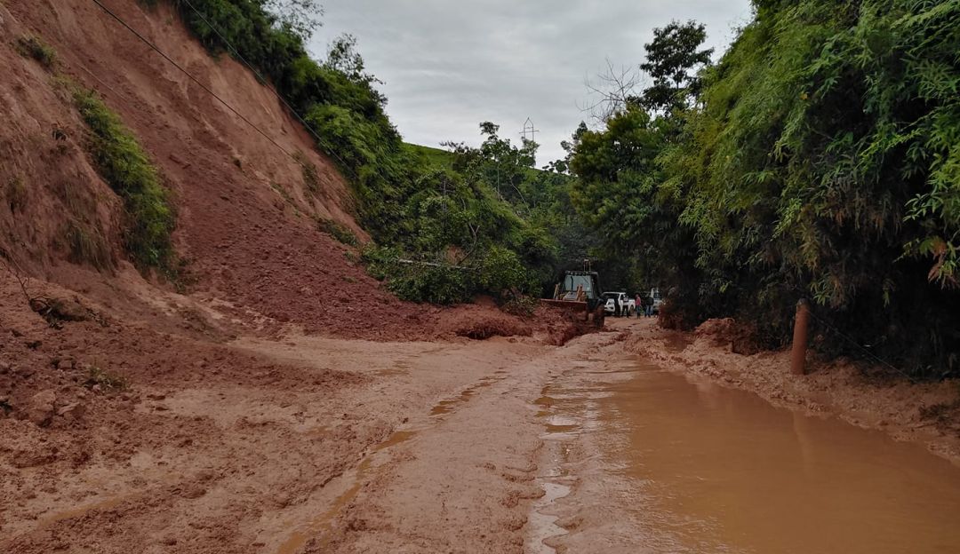 Lluvias en Antioquia: Fuertes lluvias ocasionaron inundaciones y deslizamientos en Antioquia