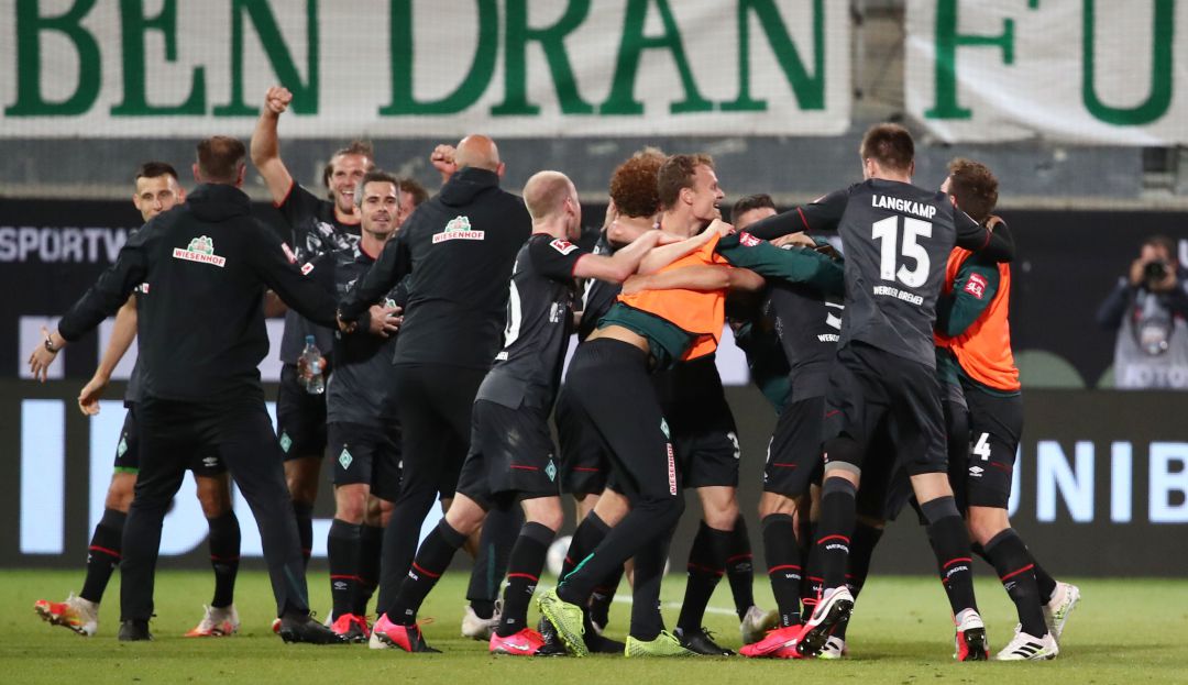 Fútbol de Alemania: Werder Bremen salva su cupo en la Bundesliga