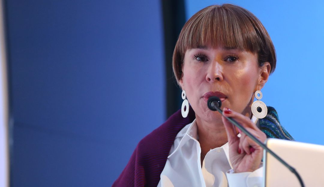 Ñeñe-política: Por ‘Ñeñe-política’, Alicia Arango rindió entrevista en la Fiscalía