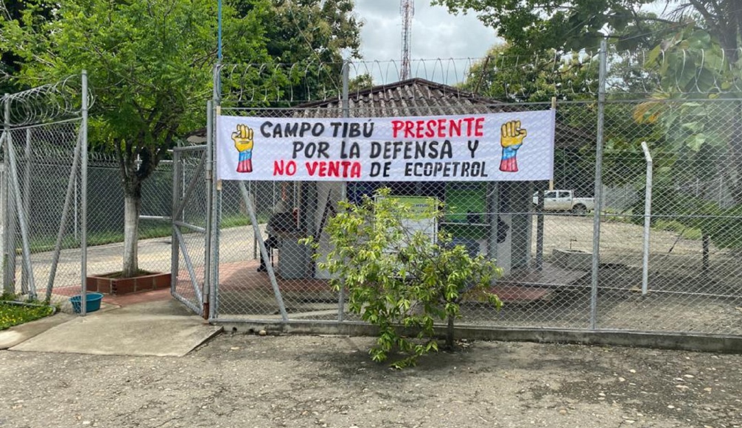 Sindicalistas realizan protesta: U.S.O adelanta protestas en Campo Tibú