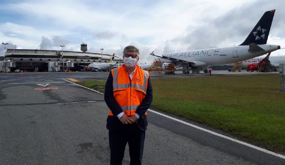 Aeronáutica revisa protocolos de bioseguridad en aeropuertos de Antioquia: Aeronáutica revisa protocolos de bioseguridad en aeropuertos de Antioquia