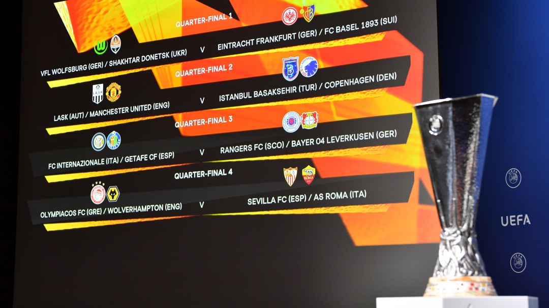 Conozca los enfrentamientos de los cuartos de final de la Liga de Europa