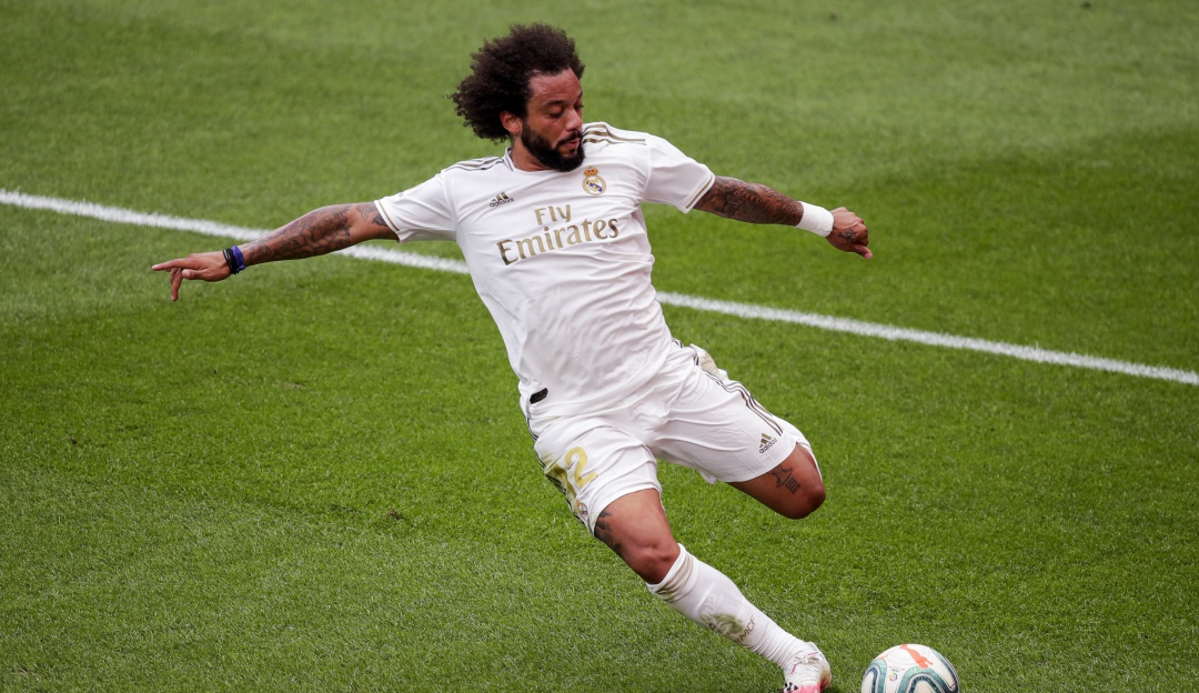 Real Madrid lesión Marcelo: Marcelo sufrió una lesión muscular y se perdería lo que resta de Liga
