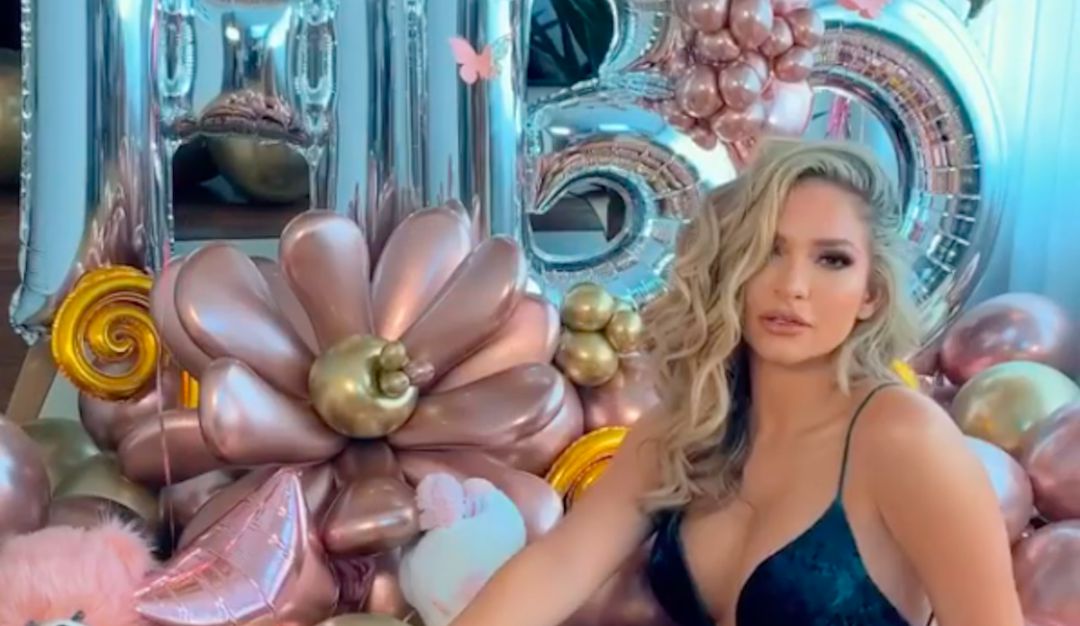 Kimberly Reyes: Kimberly Reyes celebró su cumpleaños con sensual lencería