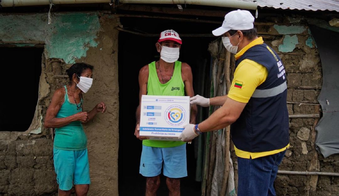 Ayudas humanitarias víctimas conflicto armado en Bolívar: En Bolívar inician entrega de 8 mil kits de ayudas humanitarias a víctimas