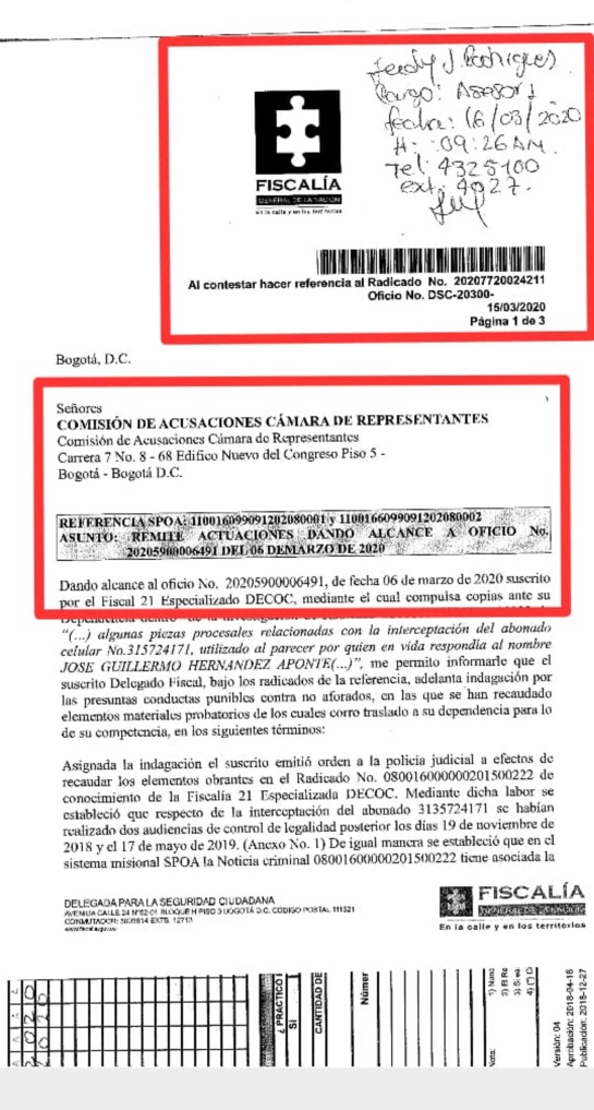 Investigación 'Ñeñe política’: Fiscalía sí entregó códigos para escuchar audios del ‘Ñeñe’ Hernández Investigación 'Ñeñe política’: Fiscalía sí entregó códigos para escuchar audios del ‘Ñeñe’ Hernández