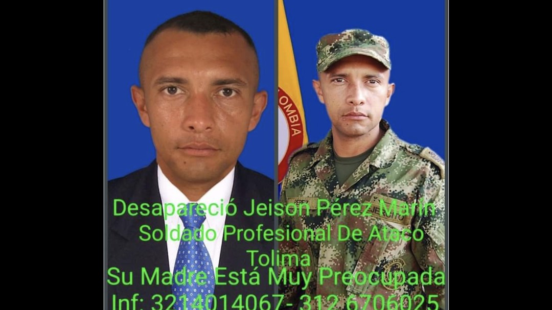 Se investiga desaparición de un soldado en el sur del Tolima