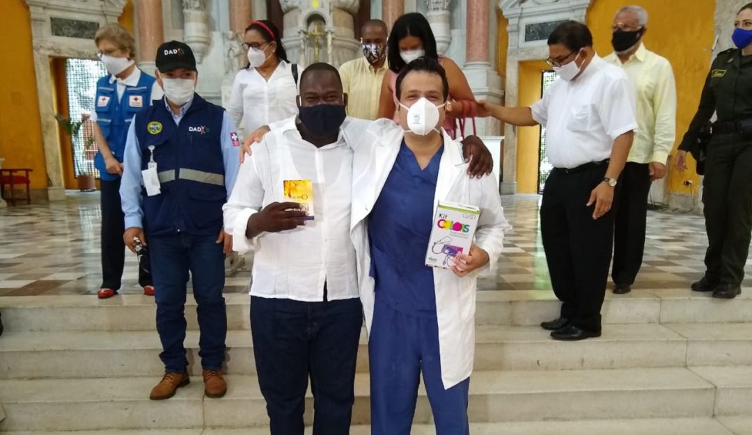 Acto de reconciliación misión médica Cartagena: Hacen acto de reconciliación y reparación a la misión médica en Cartagena