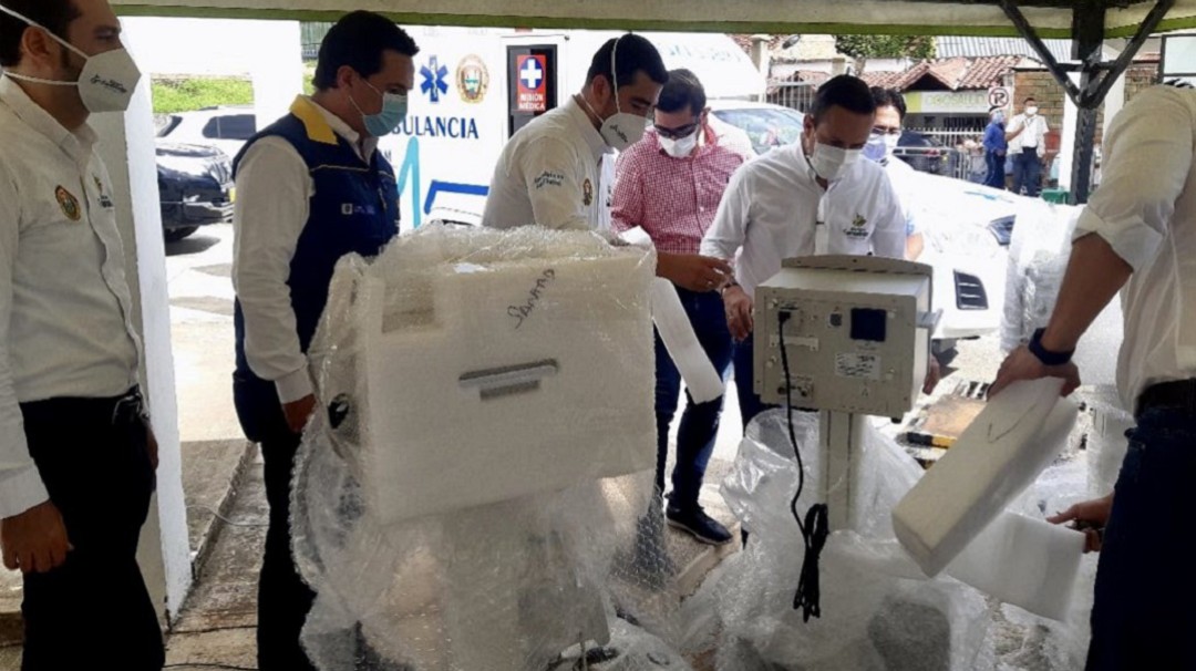 Entregaron primeros ventiladores del Gobierno Nacional