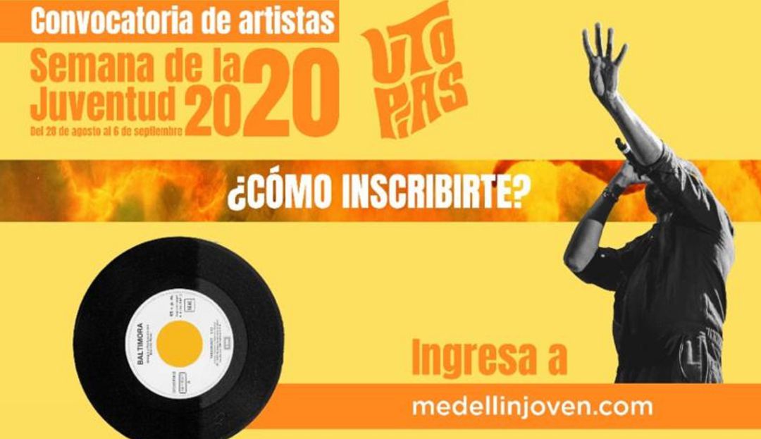 Convocatorias para artistas: Abren convocatoria para artistas en Semana de la Juventud 2020