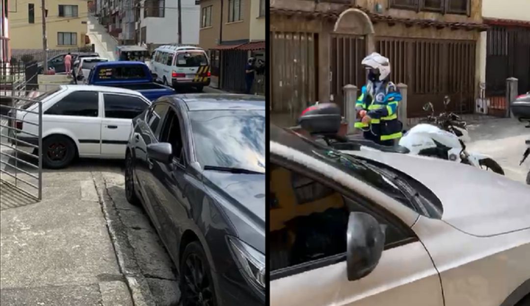 Retiro de vehículos en el barrio El Palmar