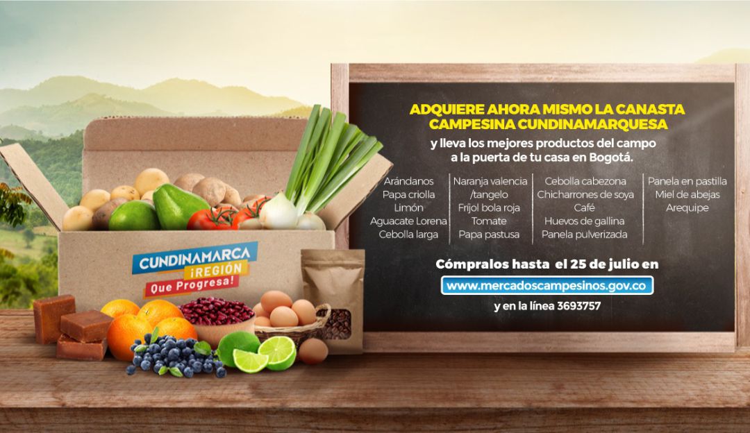 Mercado, abastos, campesinos, Covid 19: Compre en la Mercatón y apoye a los campesinos de Cundinamarca