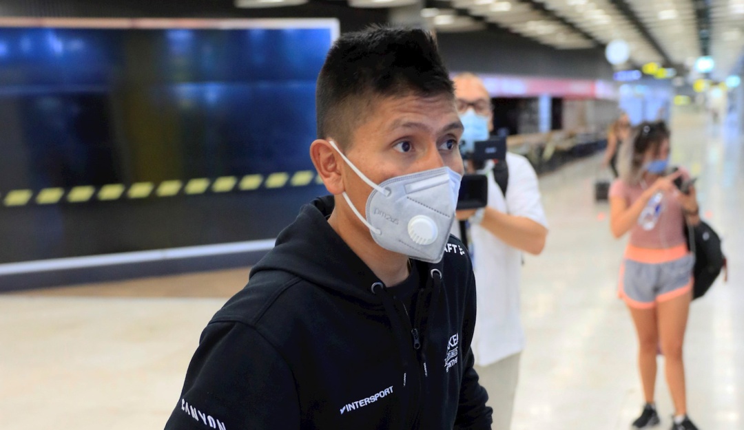 Vuelo del deporte aterrizó Europa: ‘El vuelo del deporte’ colombiano aterrizó llenó de ilusiones en Europa