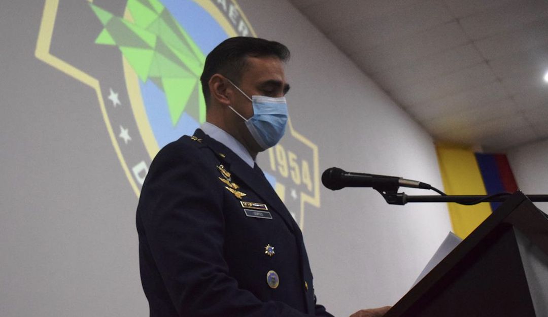 Fuerza Aérea Colombia: Relevo en la dirección del Comando Aéreo de Melgar, Tolima
