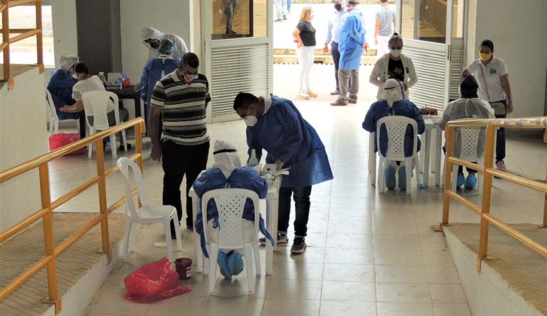 Coronavirus en Magangué: Practican 345 pruebas rápidas de Coronavirus en un solo día en Magangué