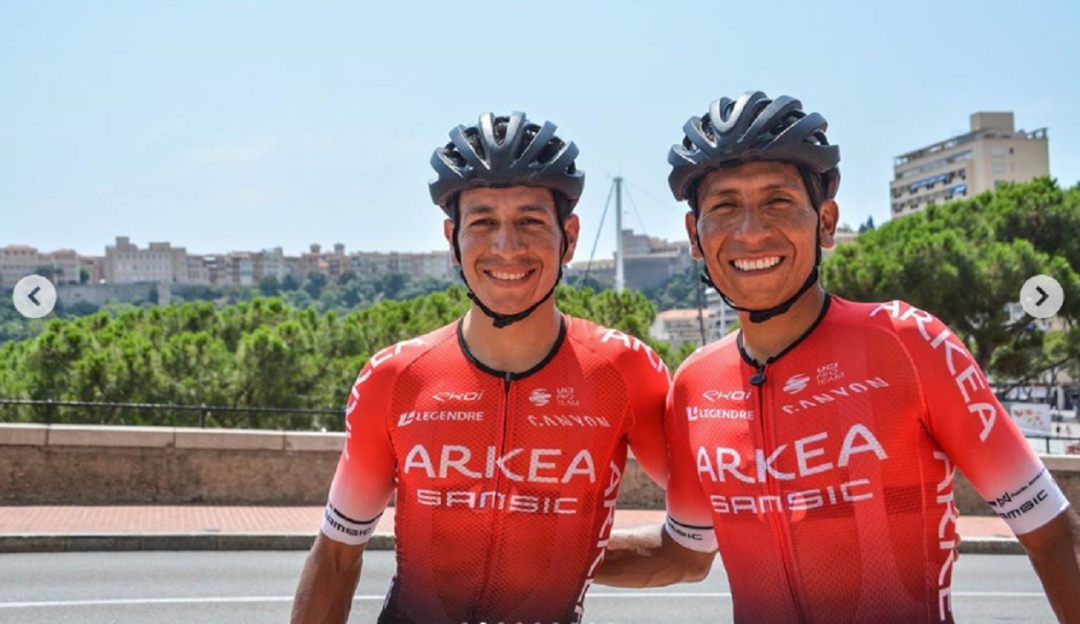 Nairo Dayer Supermán: Nairo, Dayer y 'Supermán' ya entrenan por territorio europeo