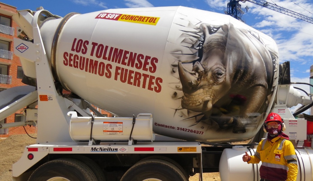 Vehículo Mixer de Concretolima