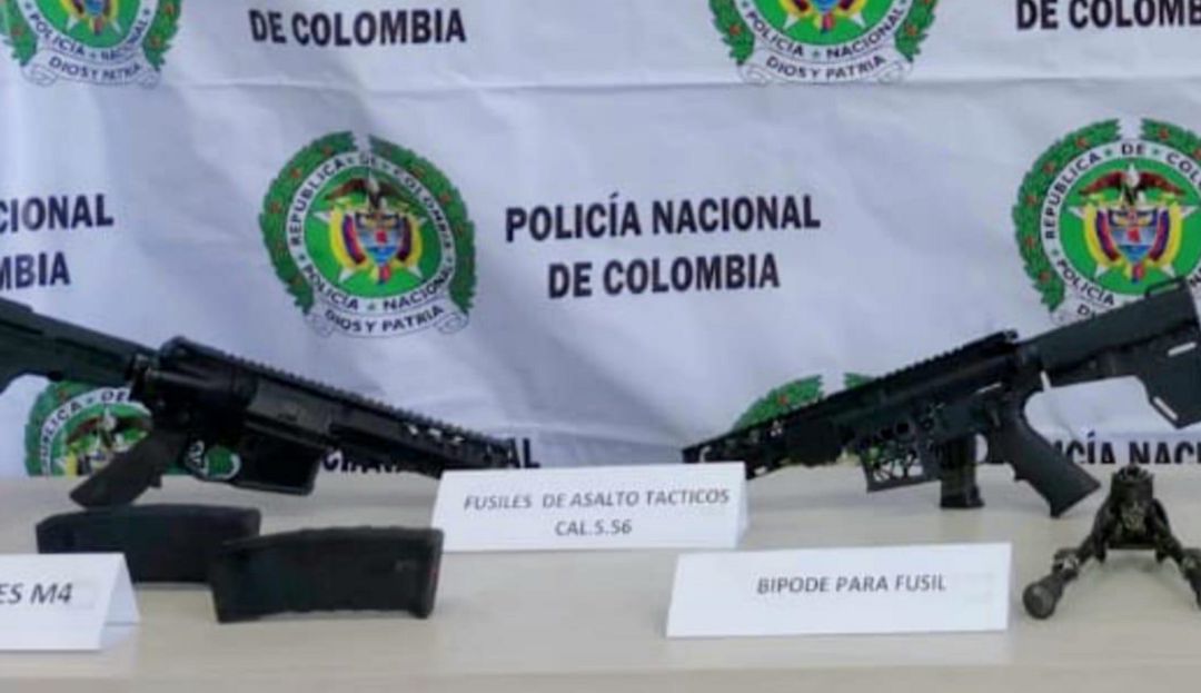 Armas decomisadas no eran para atentar contra el Gobernador de Magdalena