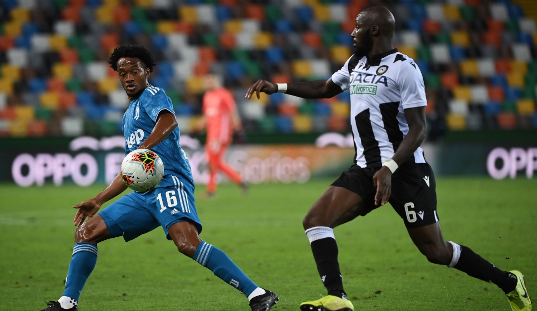 Juventus Cuadrado Serie A: Udinese sorprendió a la Juventus y aplazó su conquista del título