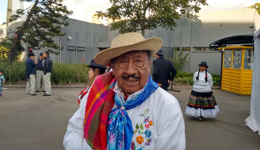 Boyacá Monguí indio romulo mural boyacensismo día: En Día del Boyacensismo, Monguí homenajeó al Indio Rómulo con mural gigante