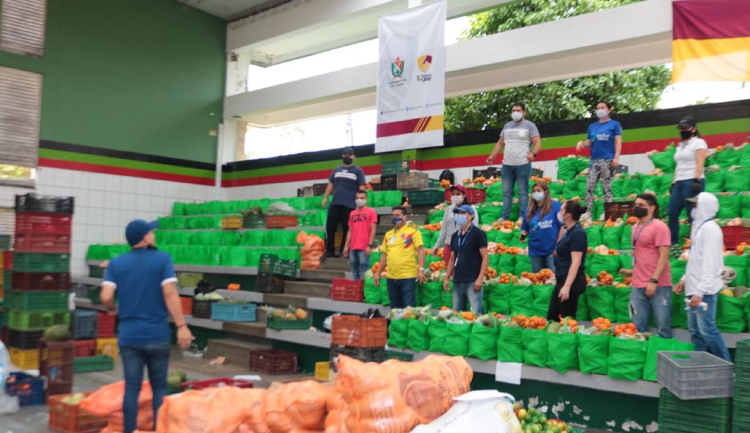 Noticias Tolima: Más de 2.000 mercados se vendieron por campesinos de Ibagué en Bogotá