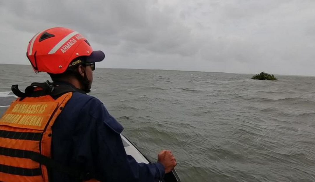 Tres pescadores cumplen cinco días desaparecidos en Urabá: Tres pescadores cumplen cinco días desaparecidos en Urabá