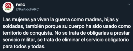 Marta Lucía Rámirez: Oposición rechaza crear servicio militar obligatorio para mujeres Marta Lucía Rámirez: Oposición rechaza crear servicio militar obligatorio para mujeres