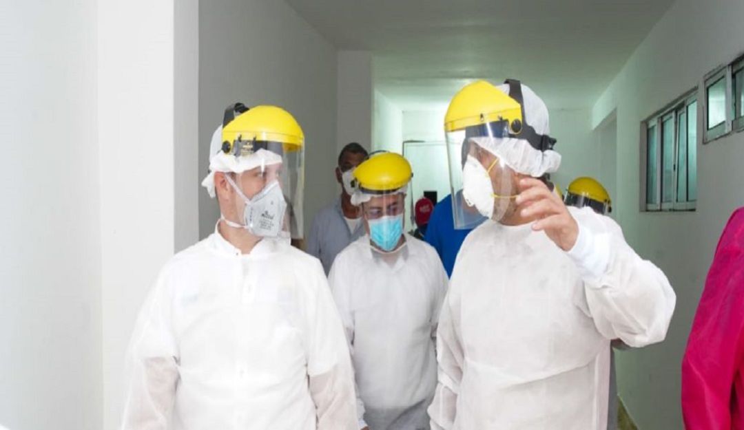 sucre sincelejo salud coronavirus covid-19 gobernador hector olimpo: En Sucre corren base para que el sistema de salud no colapse en la pandemia
