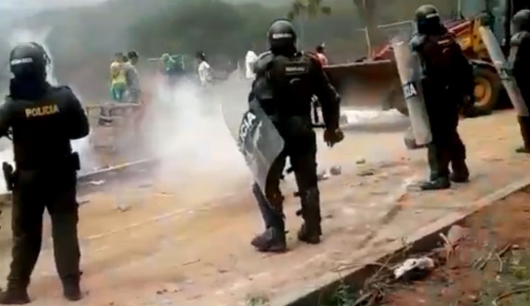 Abuso de fuerza La Guajira: Denuncian abuso de fuerza del Esmad en La Guajira