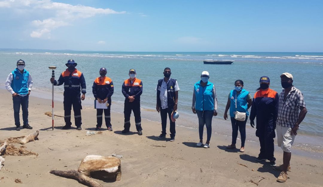 Playas en Bolívar: Inspeccionan playas con vocación turística en Cartagena