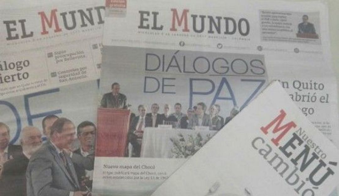 El Periódico El Mundo de Medellín anuncia cierre parcial de actividades: El Periódico El Mundo de Medellín anuncia cierre parcial de actividades