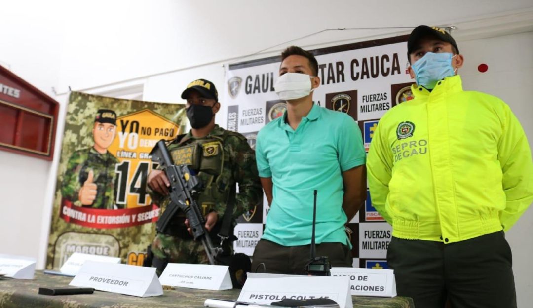 Noticias Popayán: El ejército Nacional capturó a alias “El Mono”, integrante del GAO-r
