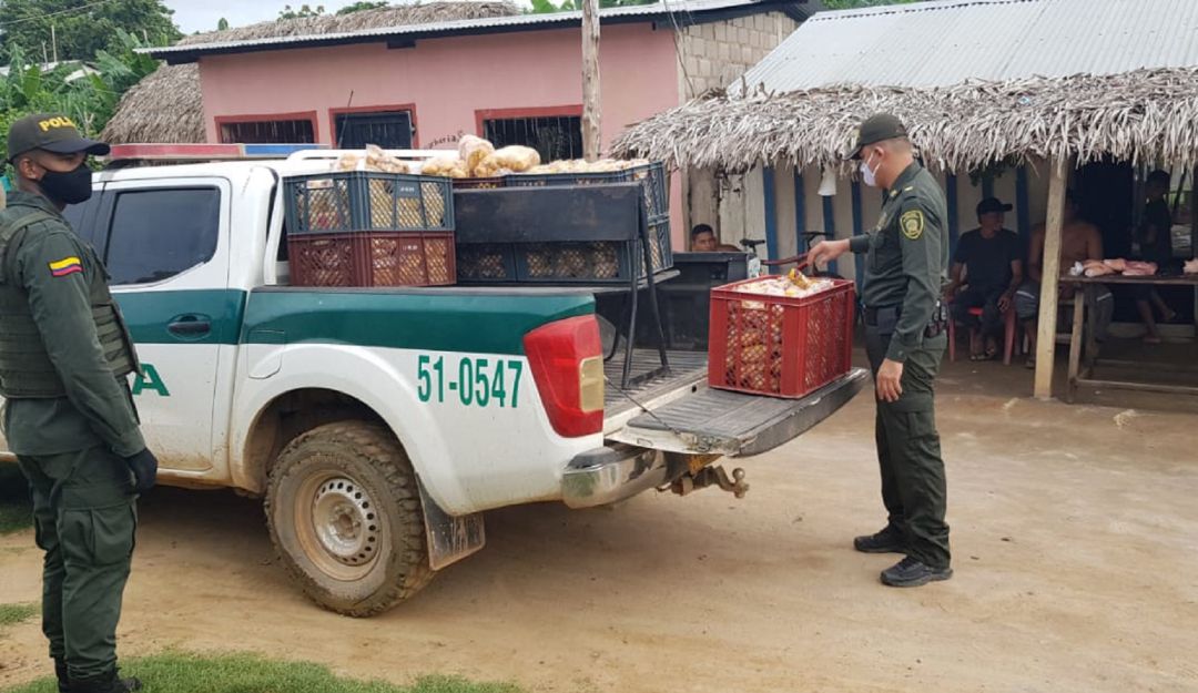 Ayudas humanitarias en el sur de Bolívar: Realizan entrega de refrigerios a familias vulnerables en el sur de Bolívar