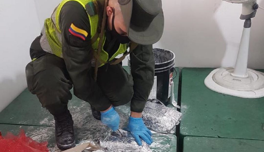Drogas en paquetes de mensajería en Cartagena: Incautan 103 kilos de droga en paquetes de mensajería en Cartagena