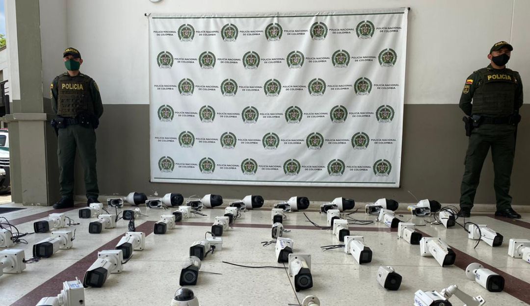 Con cámaras de vigilancia, bandas criminales espiaban a la Policía en Bello: Con cámaras de vigilancia, bandas criminales espiaban a la Policía en Bello