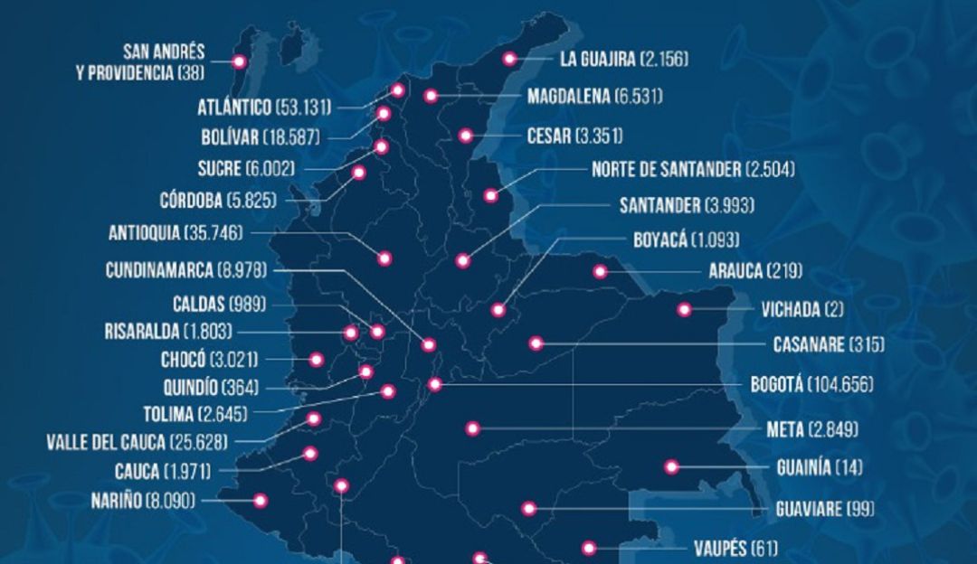 Salud Santander casos coronavirus 3993 contagios: Santander llegó a los 3993 casos de coronavirus