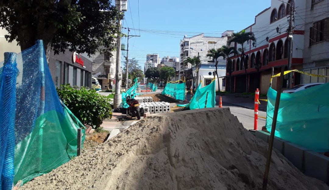 Bucaramanga Ciclorruta Infraestructura Comunidad Alcaldía: La ciclorruta le cerró la entrada a su casa