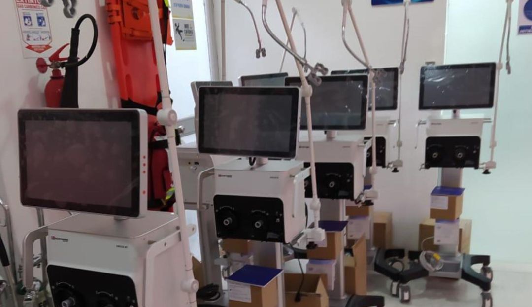 Ventiladores para UCI: Llegan 10 ventiladores más para UCI al Caquetá