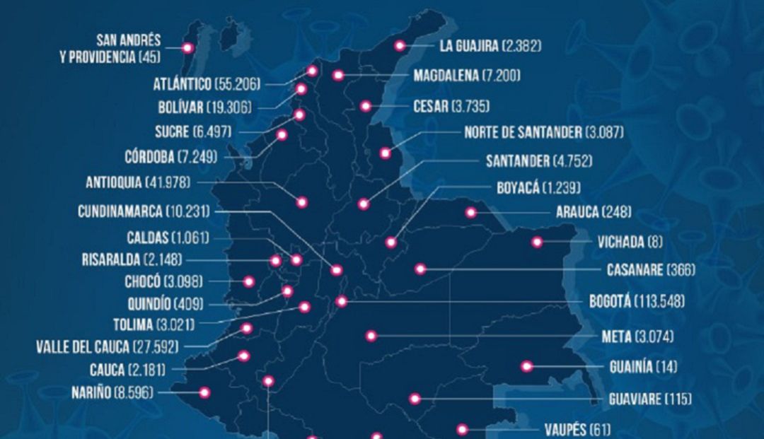 Salud Santander coronavirus aumento casos contagiados: 9 fallecidos y 319 nuevos casos de coronavirus