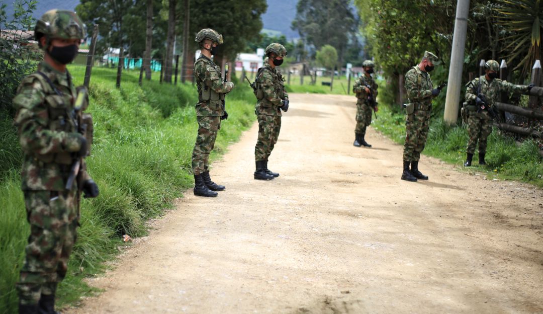 Ejército en las calles de Dosquebradas: Con el apoyo del Ejército harán cumplir el toque de queda en Dosquebradas
