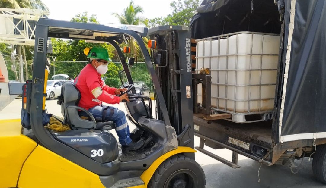 Desinfecciones en Cartagena: Distrito recibe donación de hipoclorito para desinfecciones en Cartagena