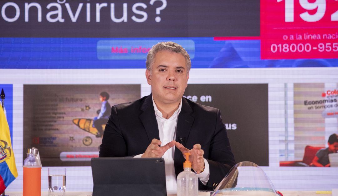 Justicia colombiana Iván Duque: No estoy atacando la justicia, no estoy atacando a las instituciones: Duque