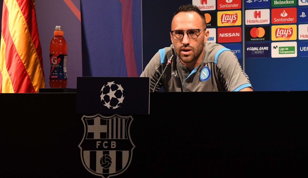 Champions League Barcelona Vs Napoli: David Ospina: “Sabemos la importancia de este partido”