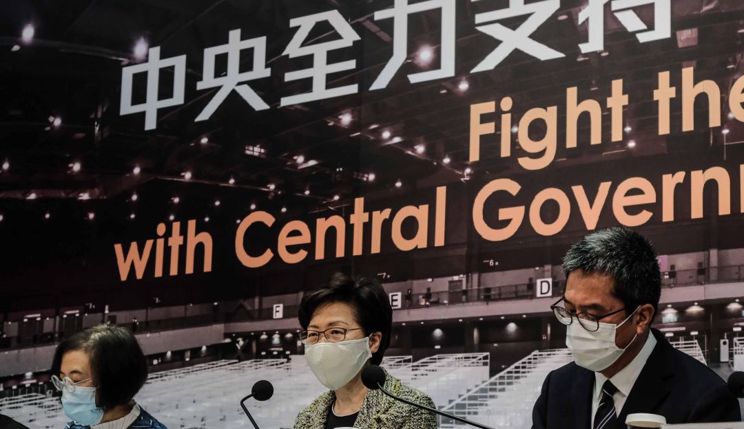 Sancionan funcionarios chinos por “socavar” libertad de Hong Kong